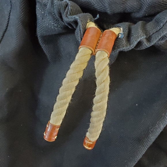 American eagle outfitters casual black canvas bag - Picture 8 of 13